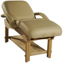 Spa Luxe - Deluxe Stationary Spa Table (Includes Headrest & Arm Rests)